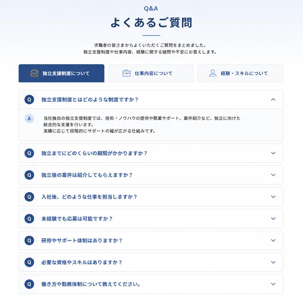 よくある質問