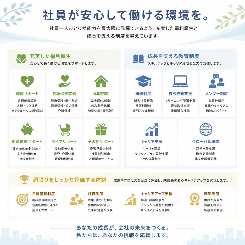 福利厚生の充実