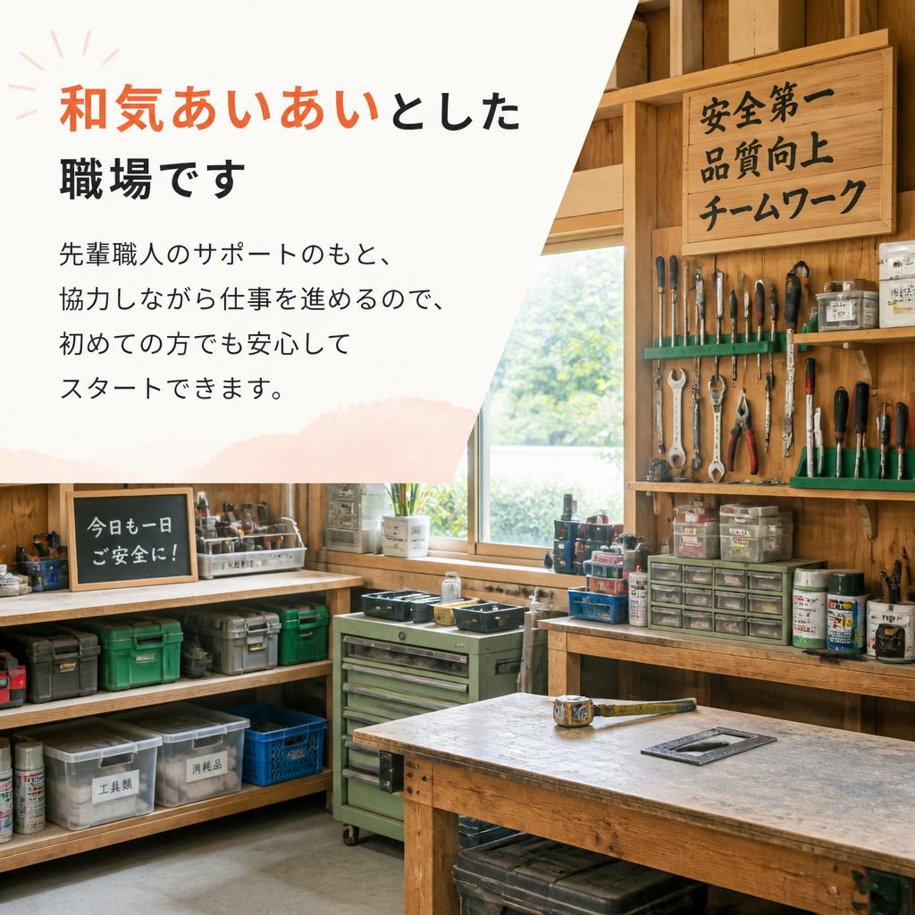 和気あいあいとした職場環境